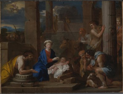 The Adoration of the Shepherds by Nicolas Pierre Loir